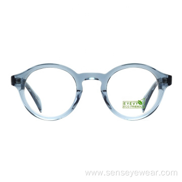 Vintage Unisex Round ECO Acetate Optical Frame Glasses